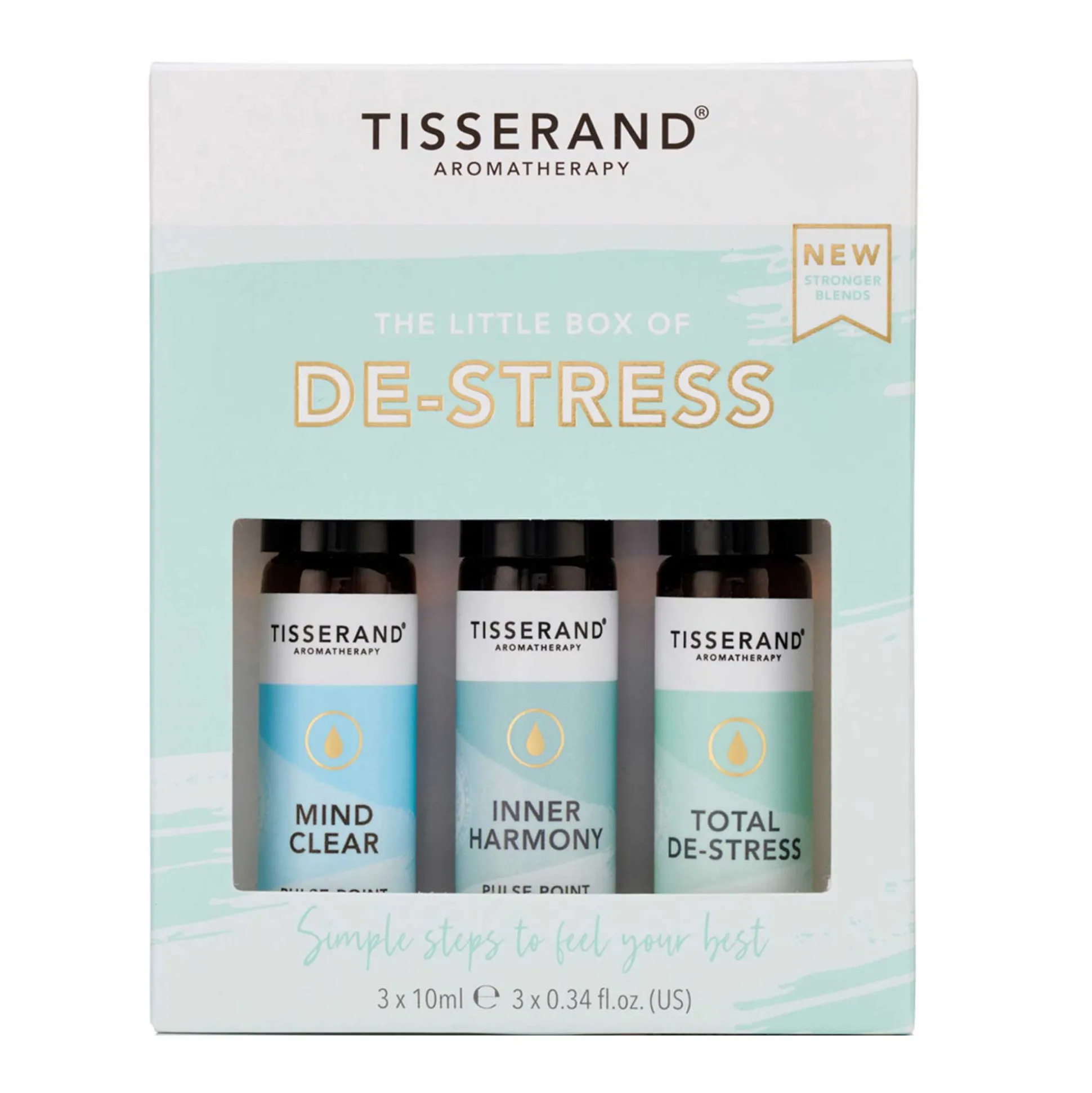 Tisserand The Little Box of De-stress 3 x 10ml