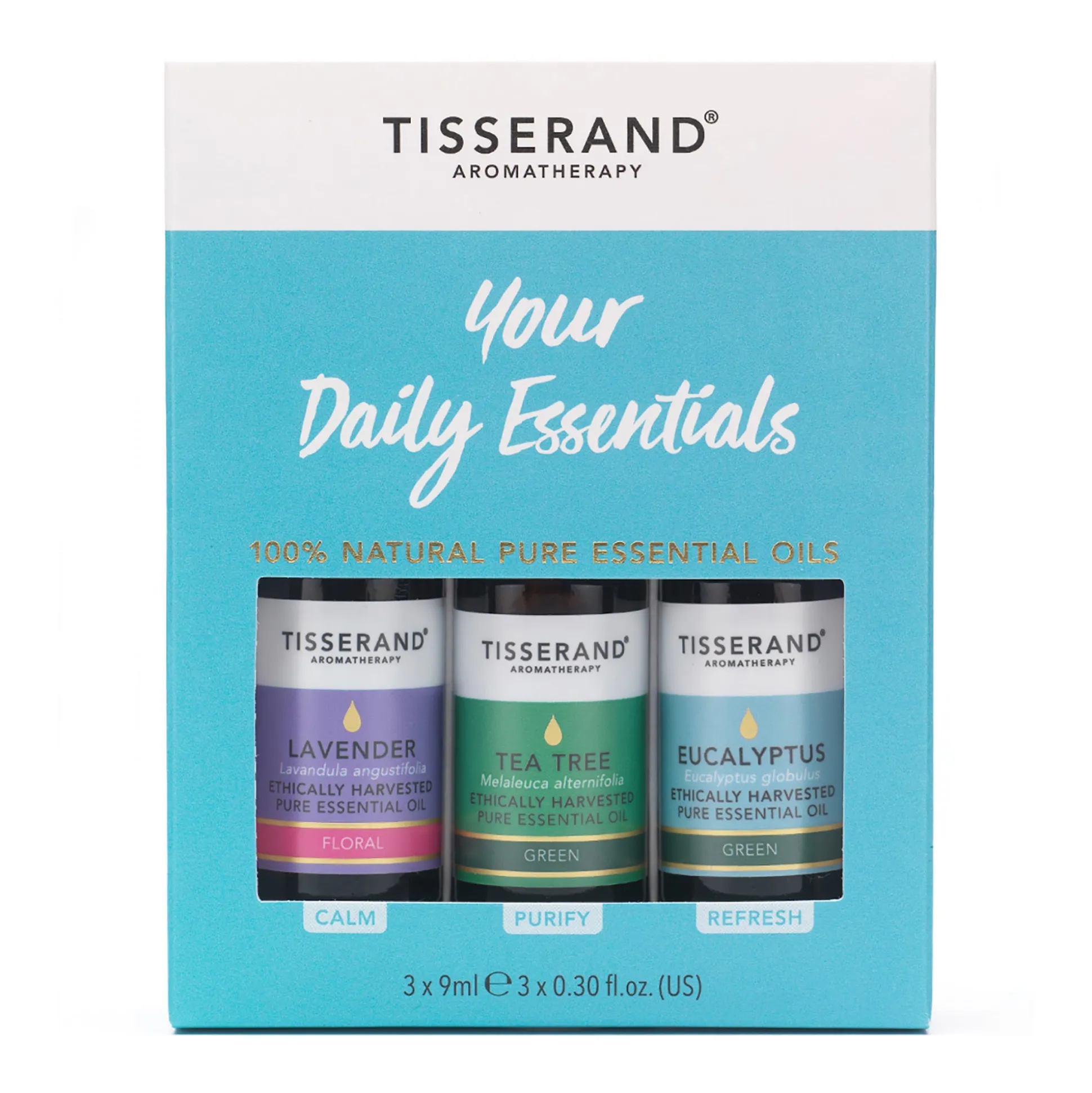 Tisserand Your Daily Essentials 3 x 9ml