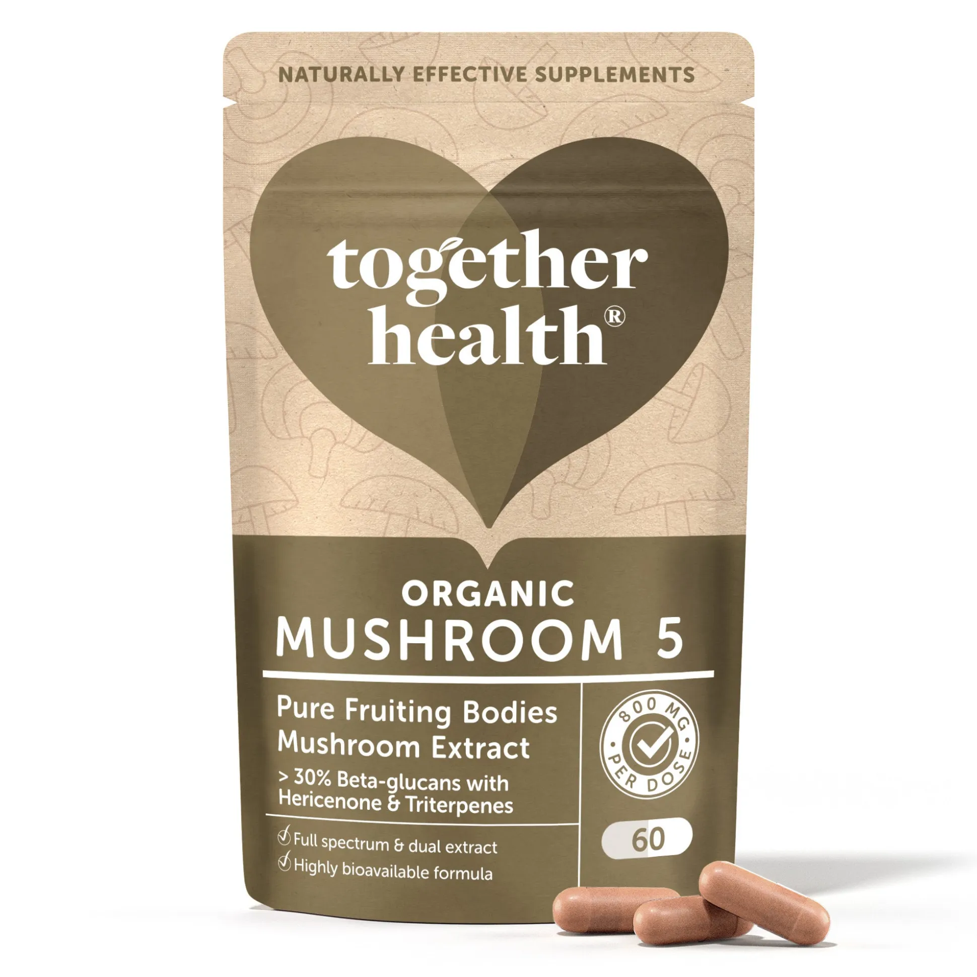 Together Health Mushroom 5 Complex 60 caps
