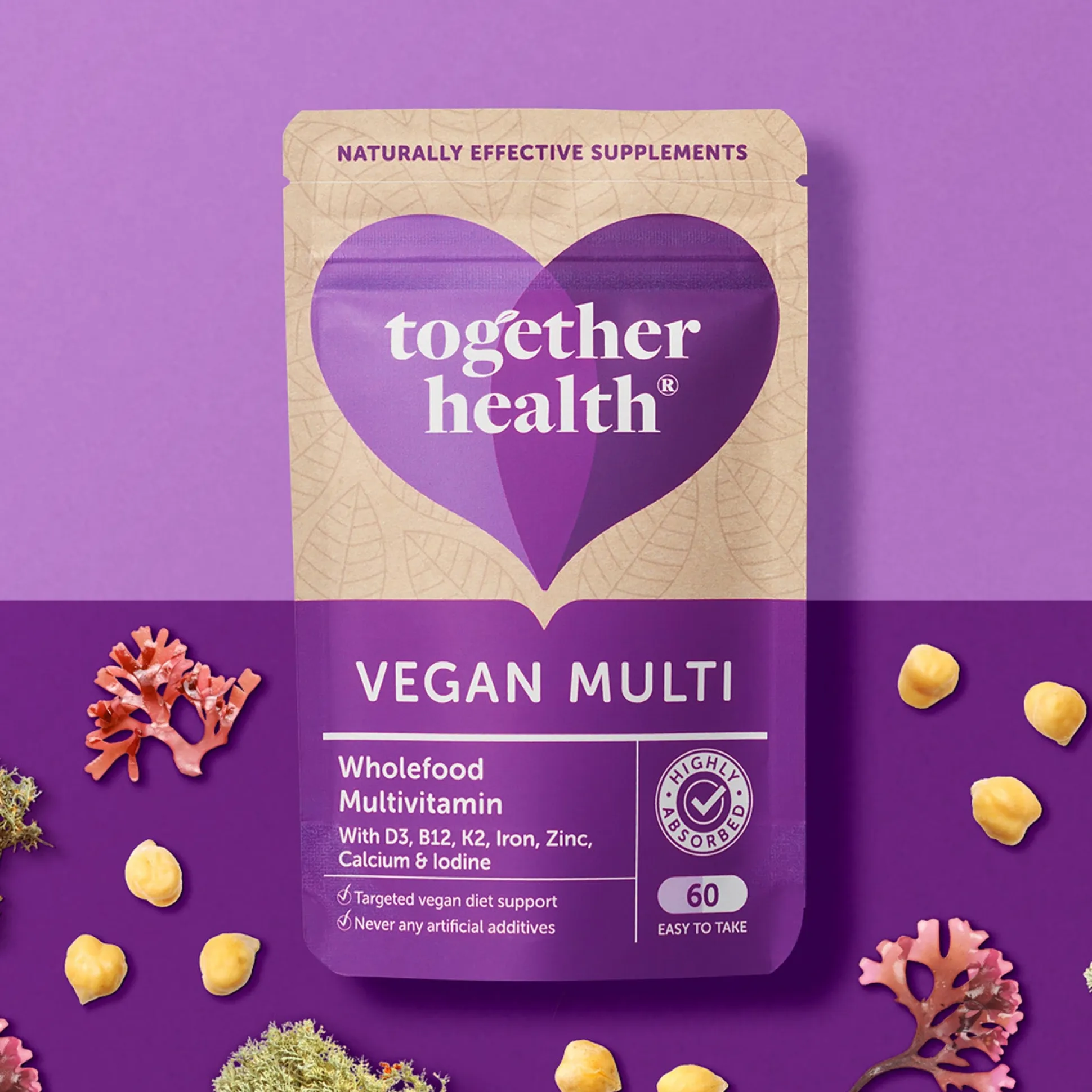Together Health Vegan Multivitamin & Mineral 60 caps
