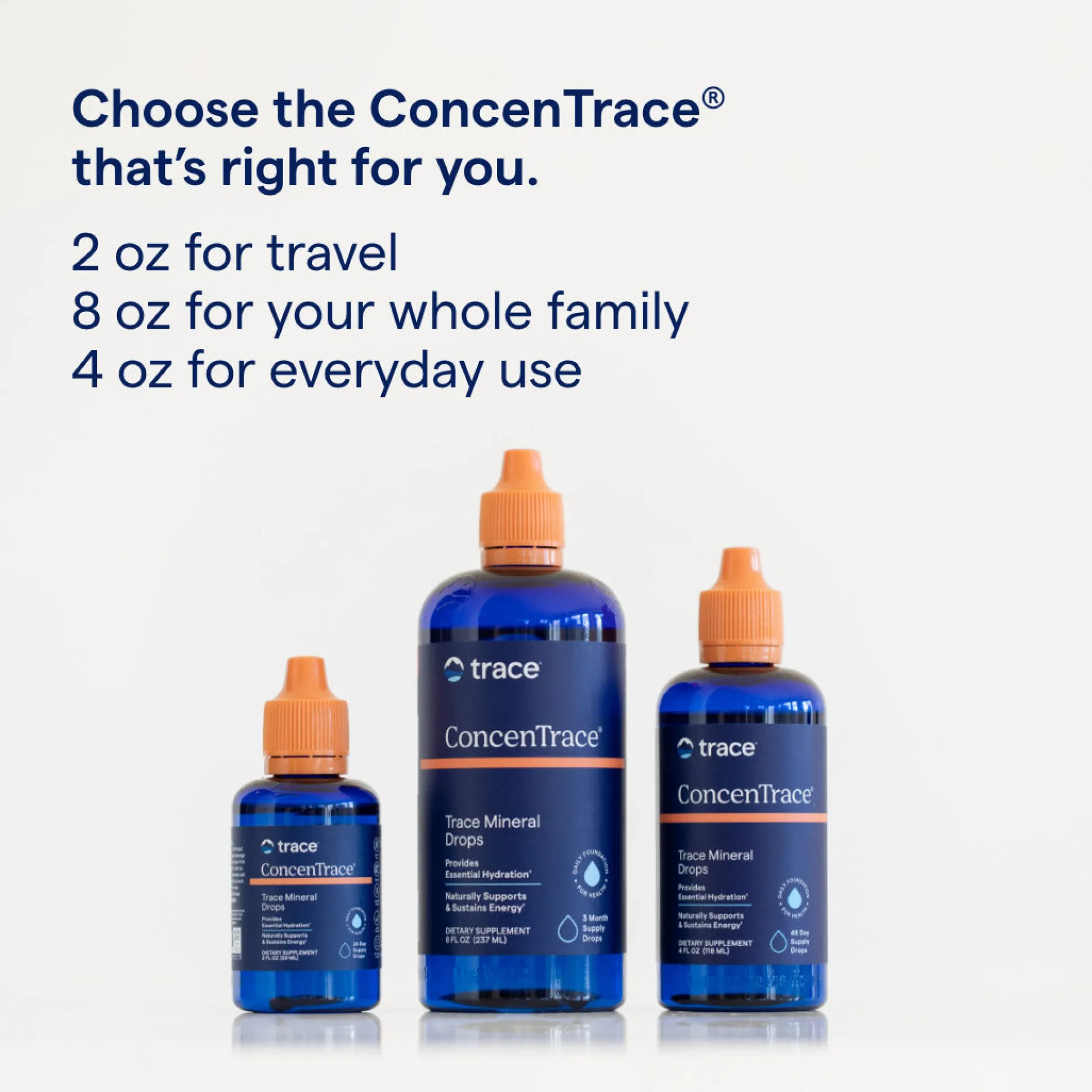 Trace Minerals Liquid ConcenTrace Trace Mineral Drops 237ml