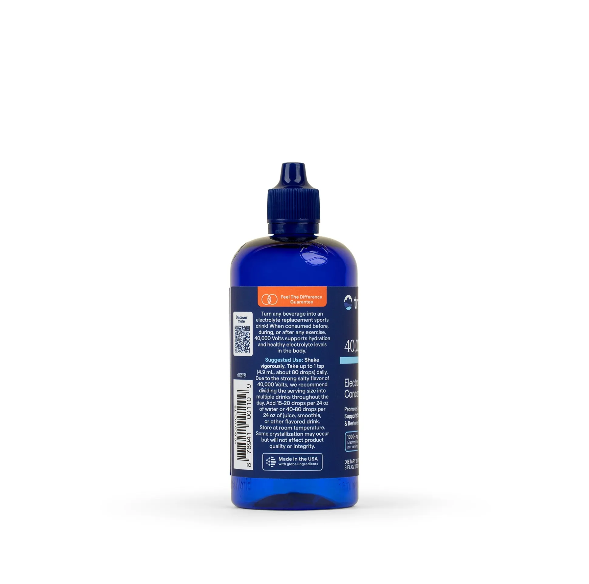 Trace Minerals Liquid Electrolyte Concentrate “40,000 Volts” 237ml