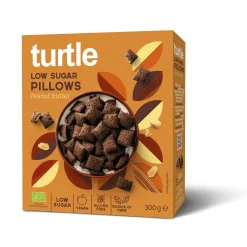 Turtle Organic Pillows Peanut Butter & GF 300g