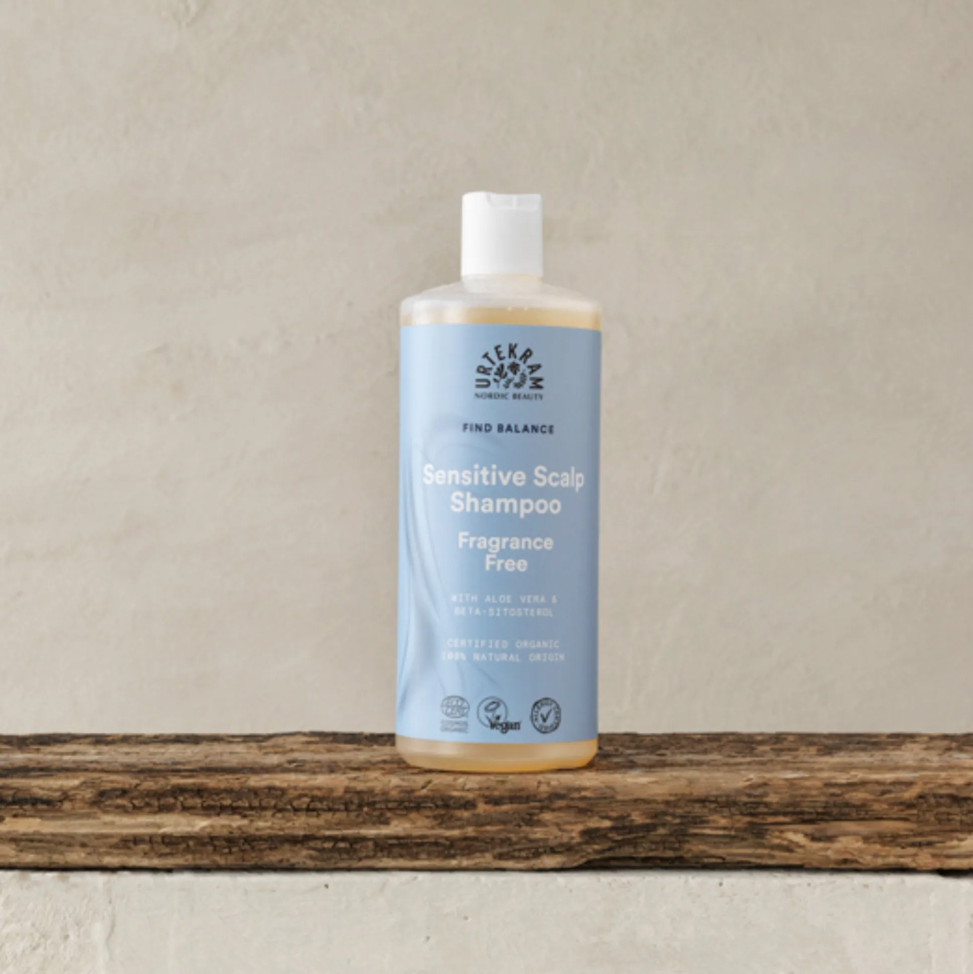Urtekram Fragrance Free Sensitive Scalp Shampoo 500ml