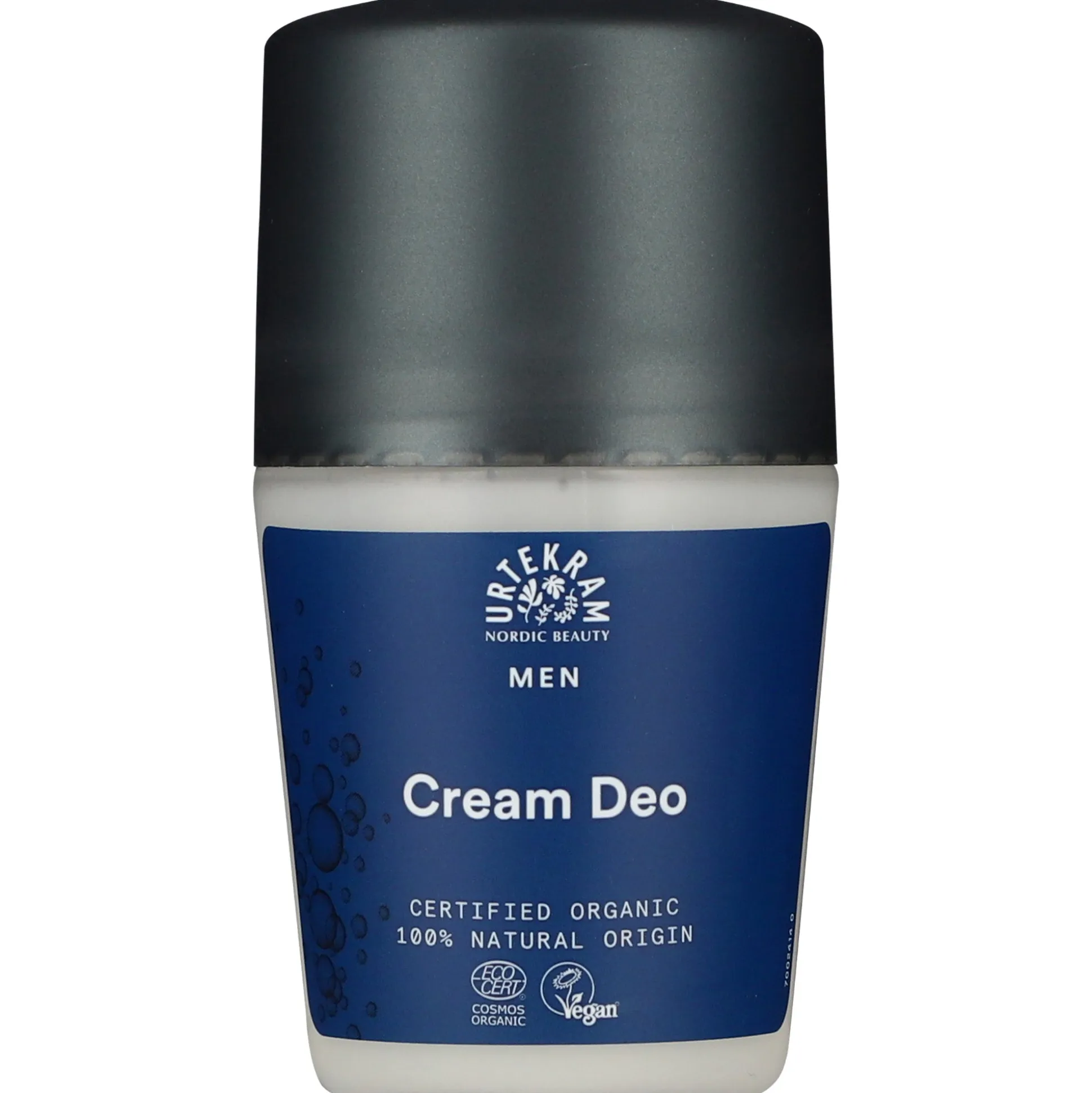 Urtekram Men's Cream Deodorant with Zinc Salts for protection 50ml