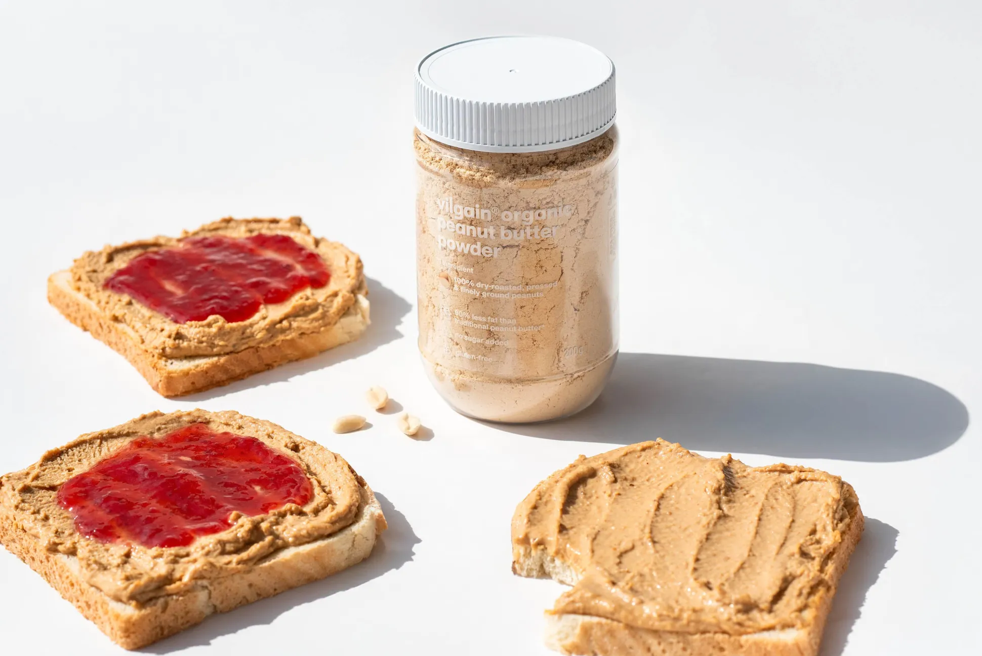Vilgain Organic Peanut Butter Powder 200g