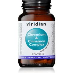 Viridian Chromium Cinnamon Complex 14caps