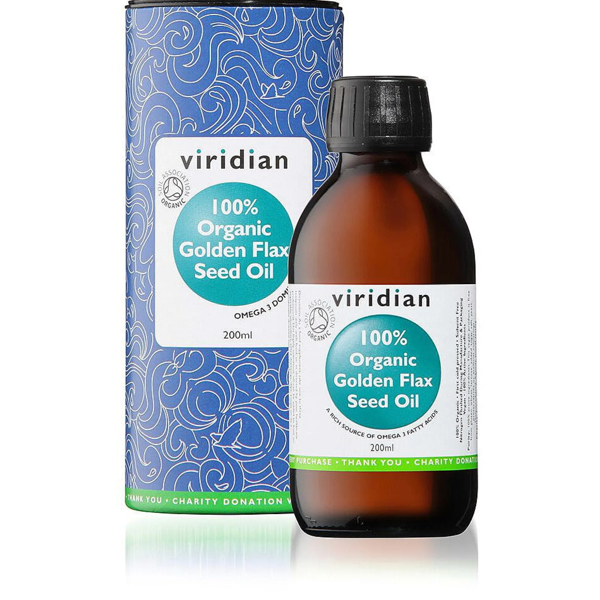 Viridian Golden Flaxseed Oil 200ml