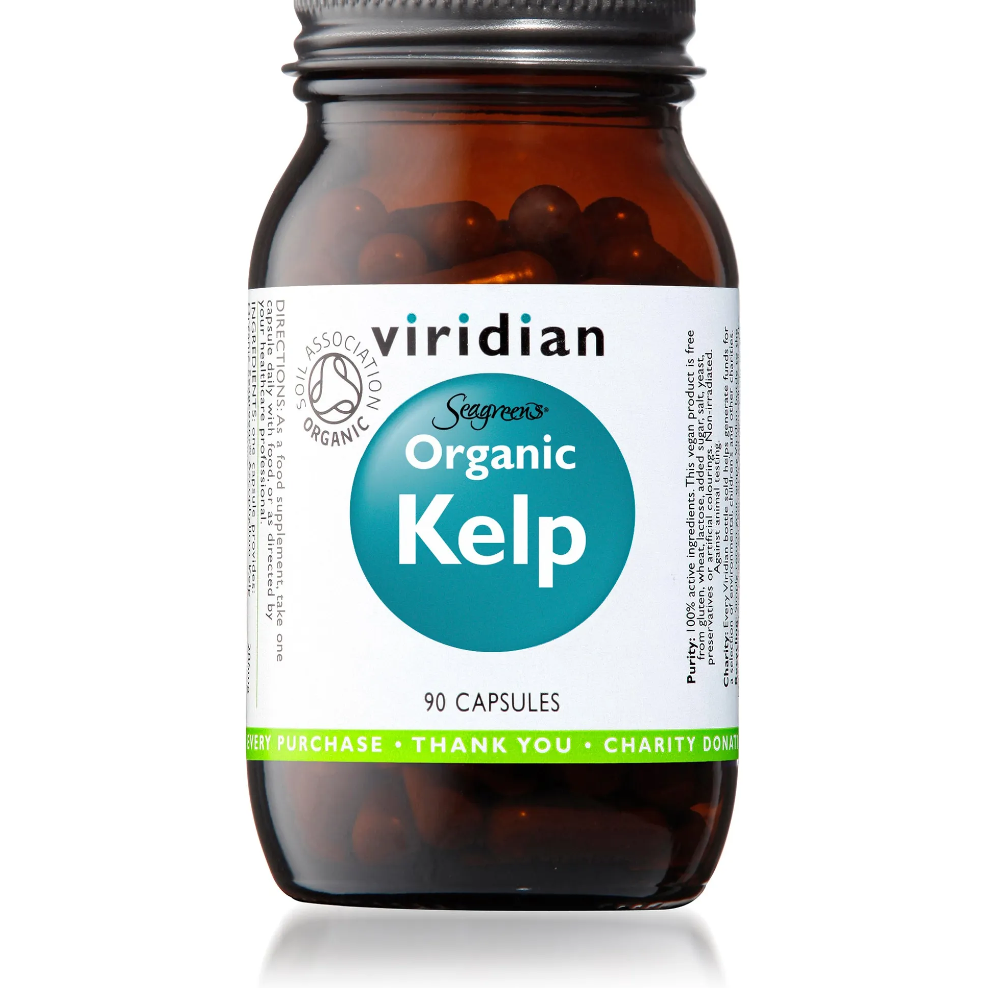 Viridian Kelp 600mg 90 caps