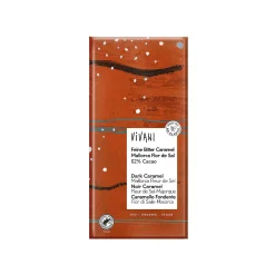 Vivani Dark 62% Caramel with Mallorca Fleur de Sel 80g