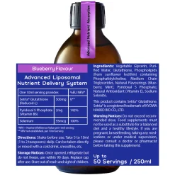 Well.Actually. Liposomal Reduced L-Glutathione 400mg 250ml