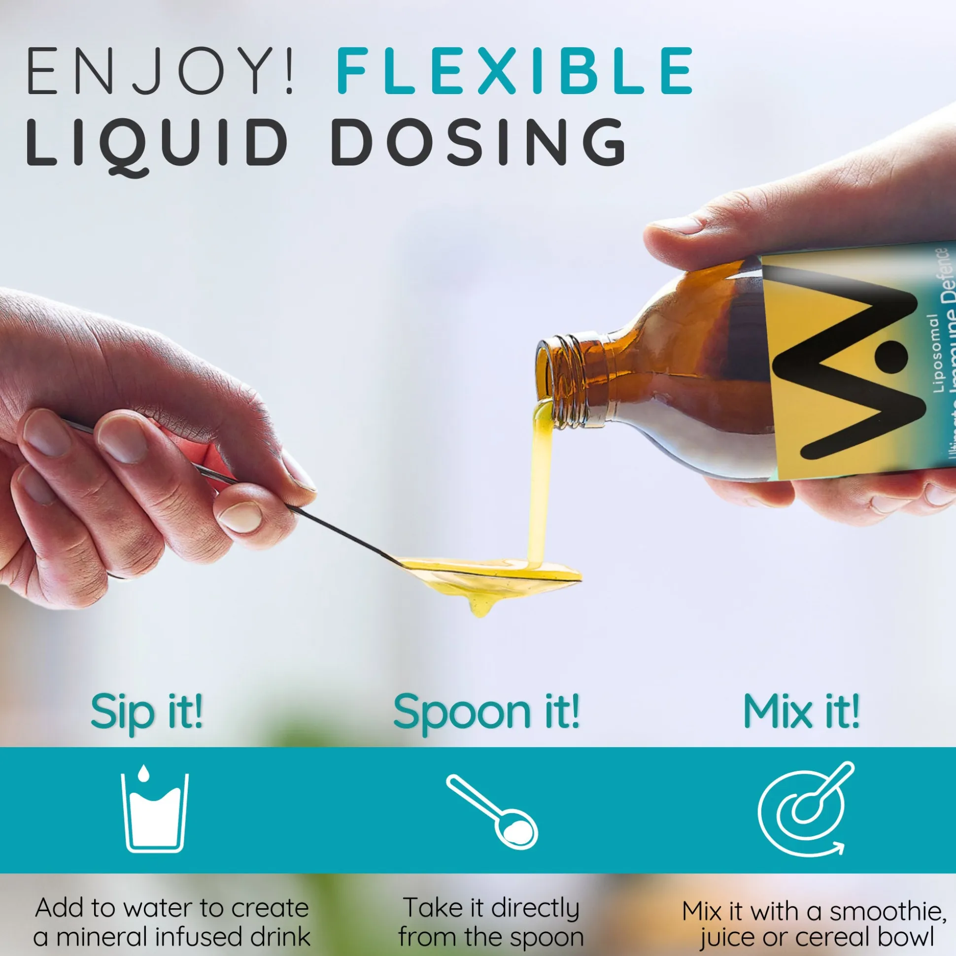 Well. Actually. Liposomal Ultimate Immune Defence with Vitamin C, D3, K2, Zinc & Selenium 250ml