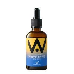 Well.Actually. Liposomal Vitamin D3 4000IU + K2 160mcg - Summer Citrus Flavour 60ml
