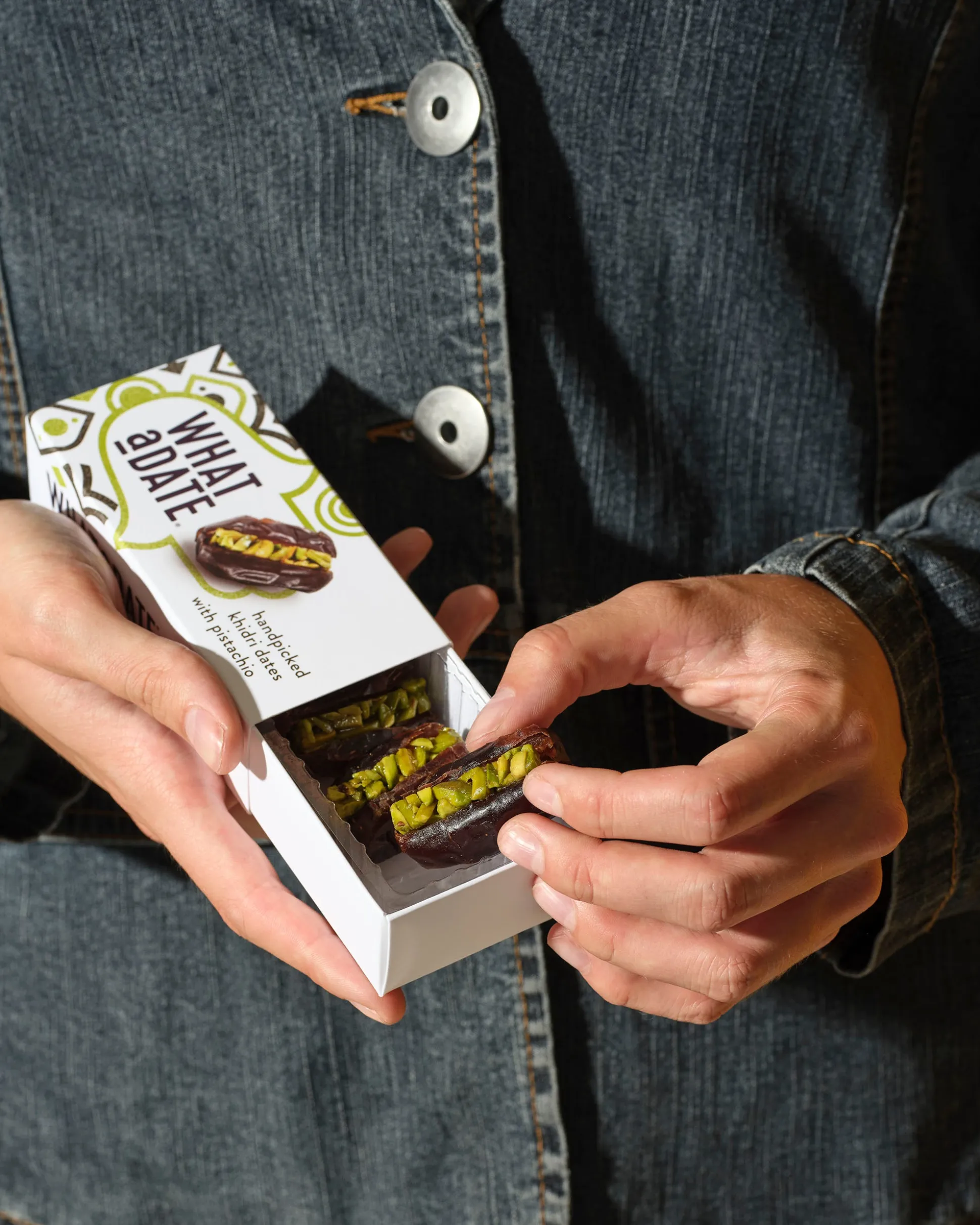 What a Date Pistachio - Snack Box 4 pcs