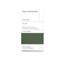 Wild Nutrition Iron Plus 30 caps