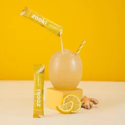Zooki Hydrate+ Liver Health, Lemon Ginger Flavour 7x5.9g
