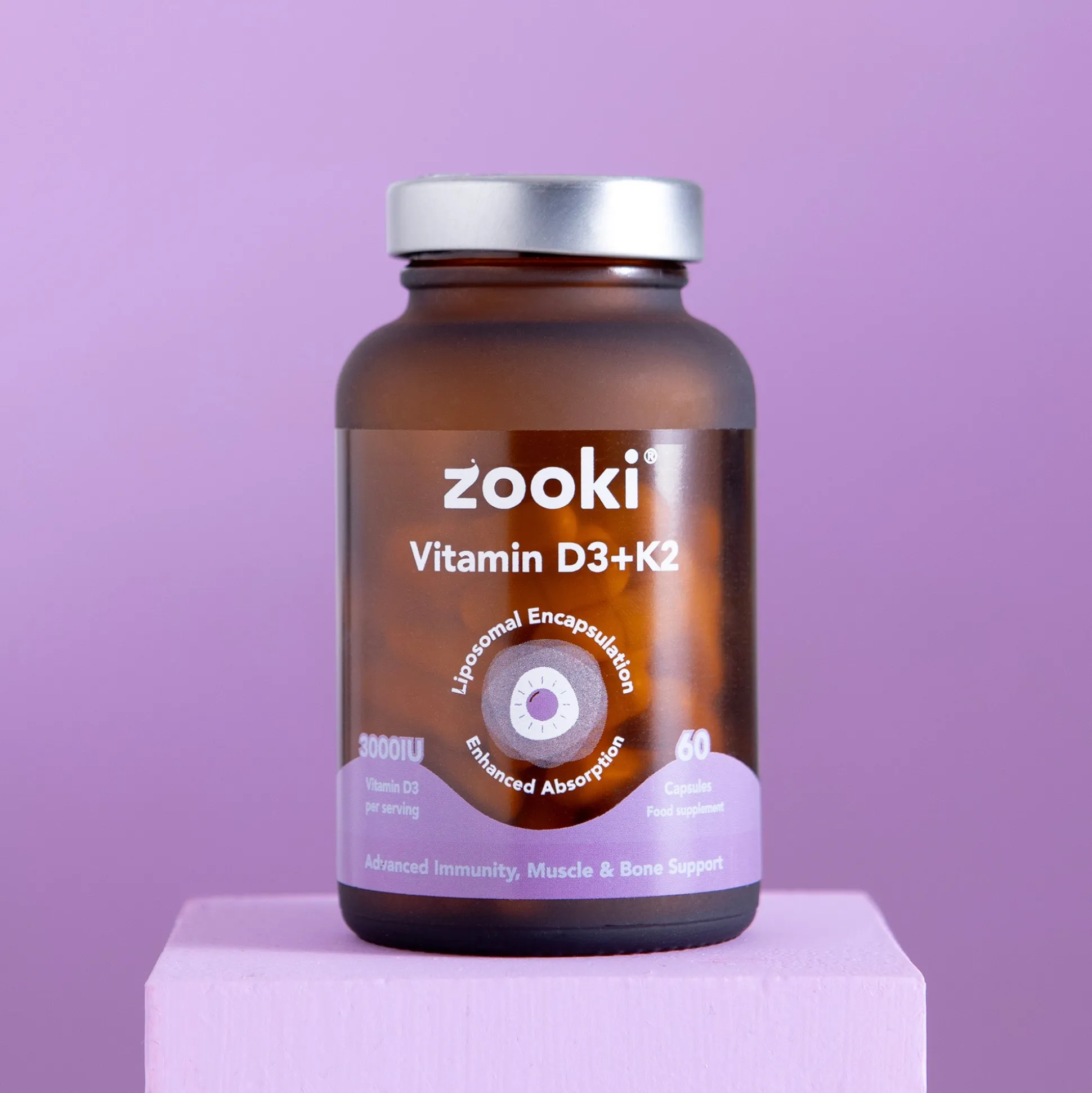 Zooki Liposomal Vitamin D 60 caps